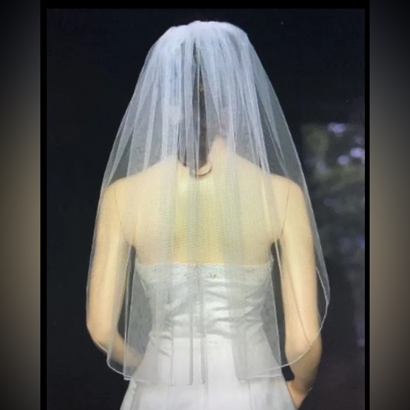💕Single layer wedding veil. - Picture 2 of 5